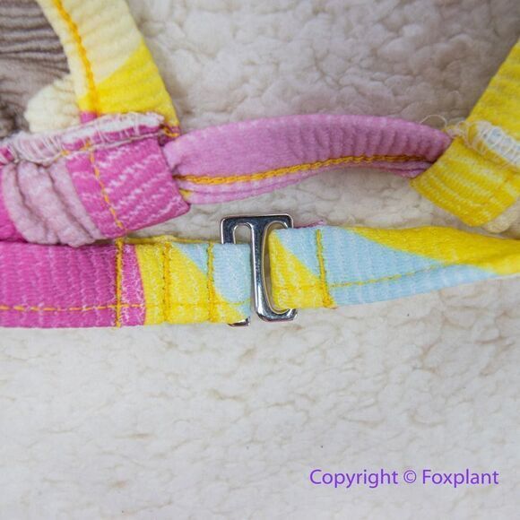 NEW Free People x mello the‎ label Brazilian bikini top, size S - Picture 6 of 7